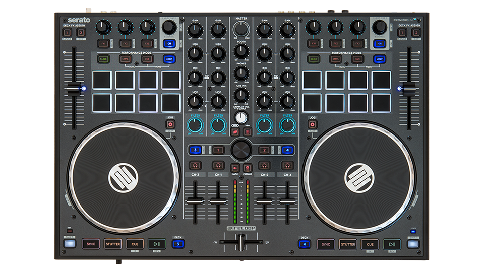 Reloop Terminal Mix 8 Serato Compatible DJ Hardware