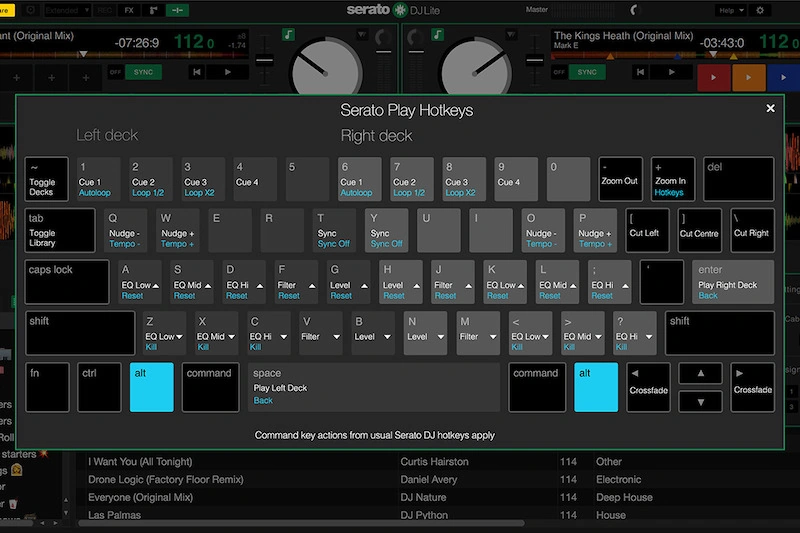 Advanced DJ functionality
