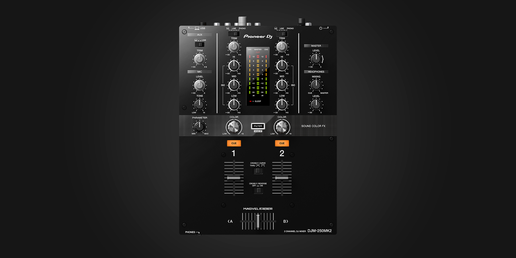 Pioneer DJ DJM-250MK2 - Serato DJ Hardware