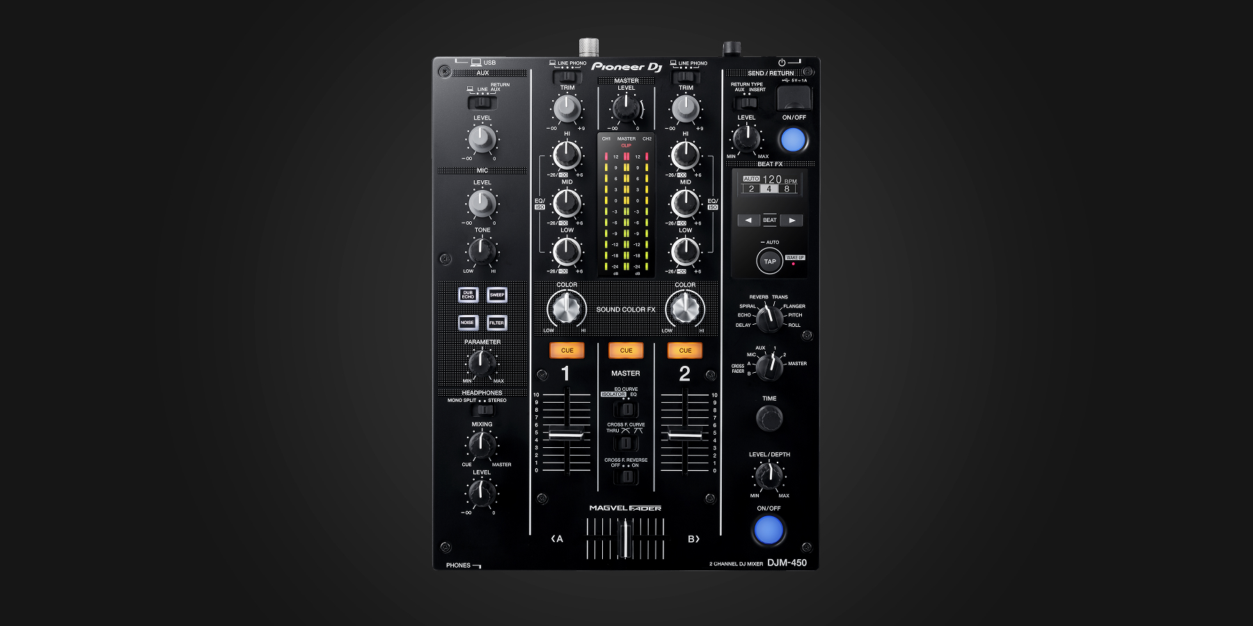 Pioneer DJ DJM-450 - Serato DJ Hardware