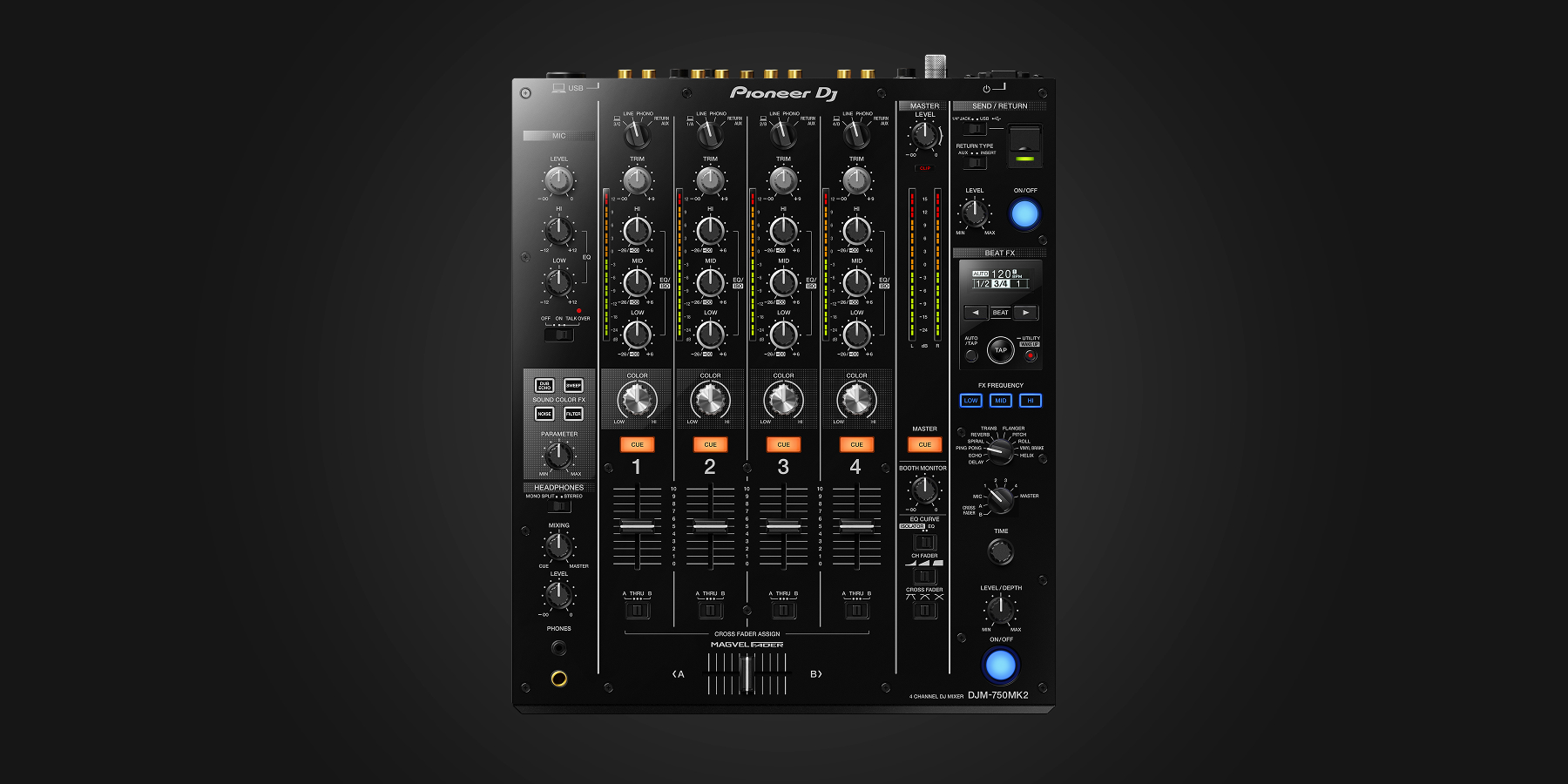 Pioneer DJ DJM-750MK2 - Serato DJ Hardware