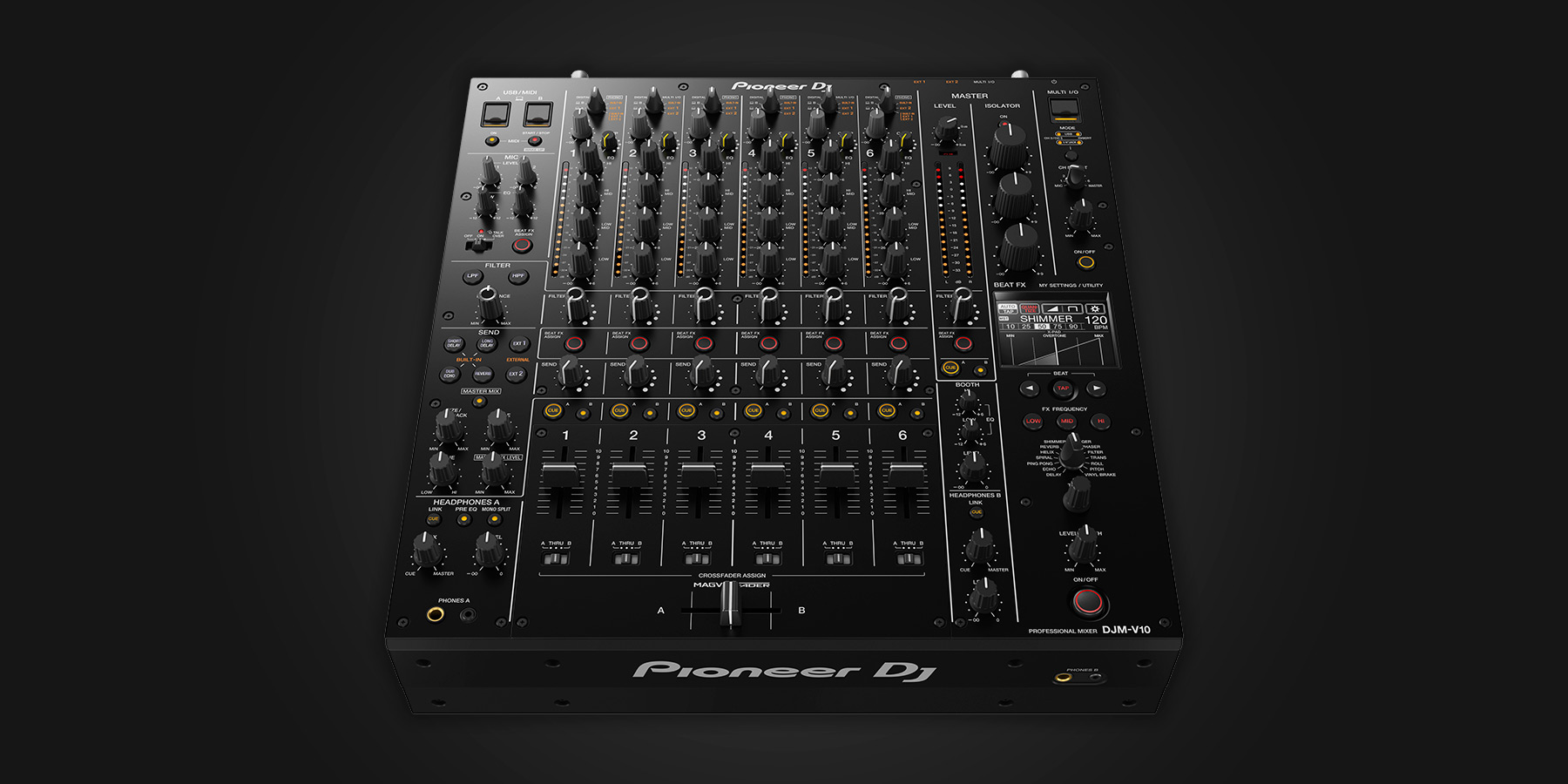 Pioneer DJ DJM V10 Serato DJ Hardware