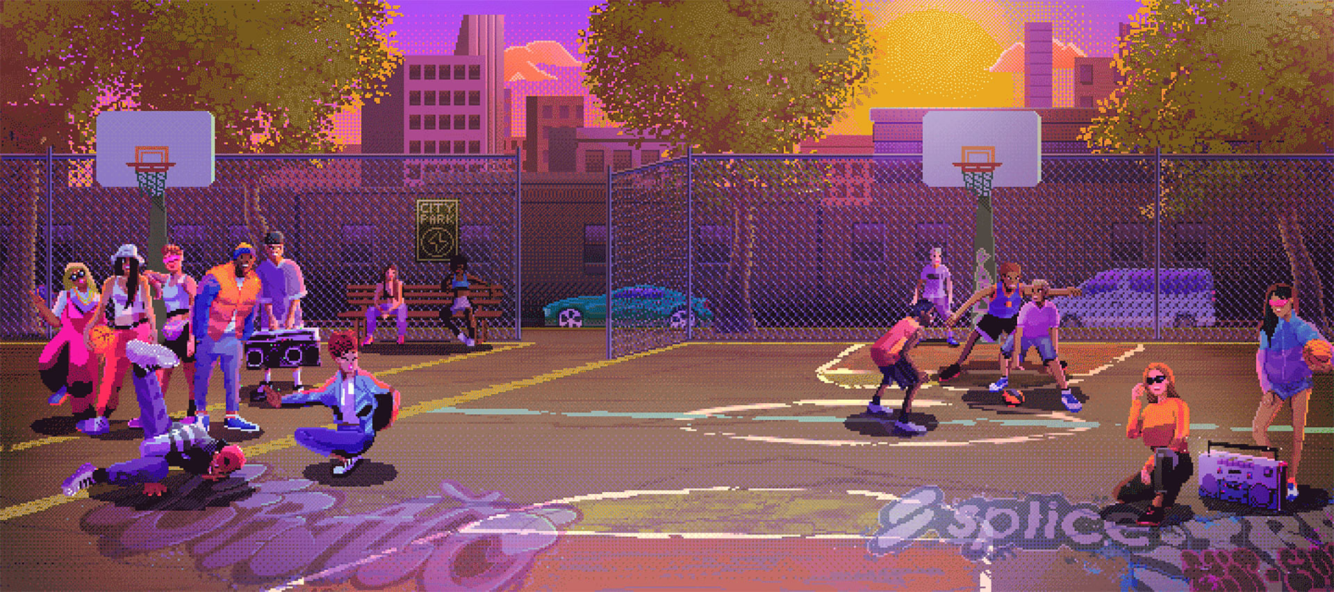 Beat Fighter Competition Background