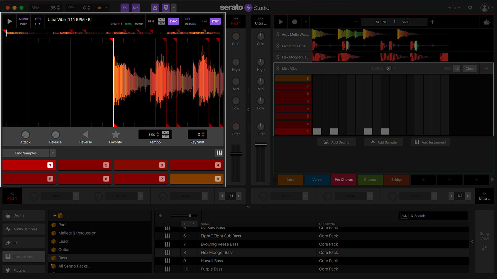 Add FX and Samples